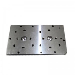 Custom OEM Injection Mold Parts CNC Maskinering Del, Mould Steel Parts